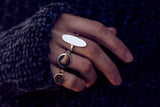 HESPER DIAMOND SIGNET RING