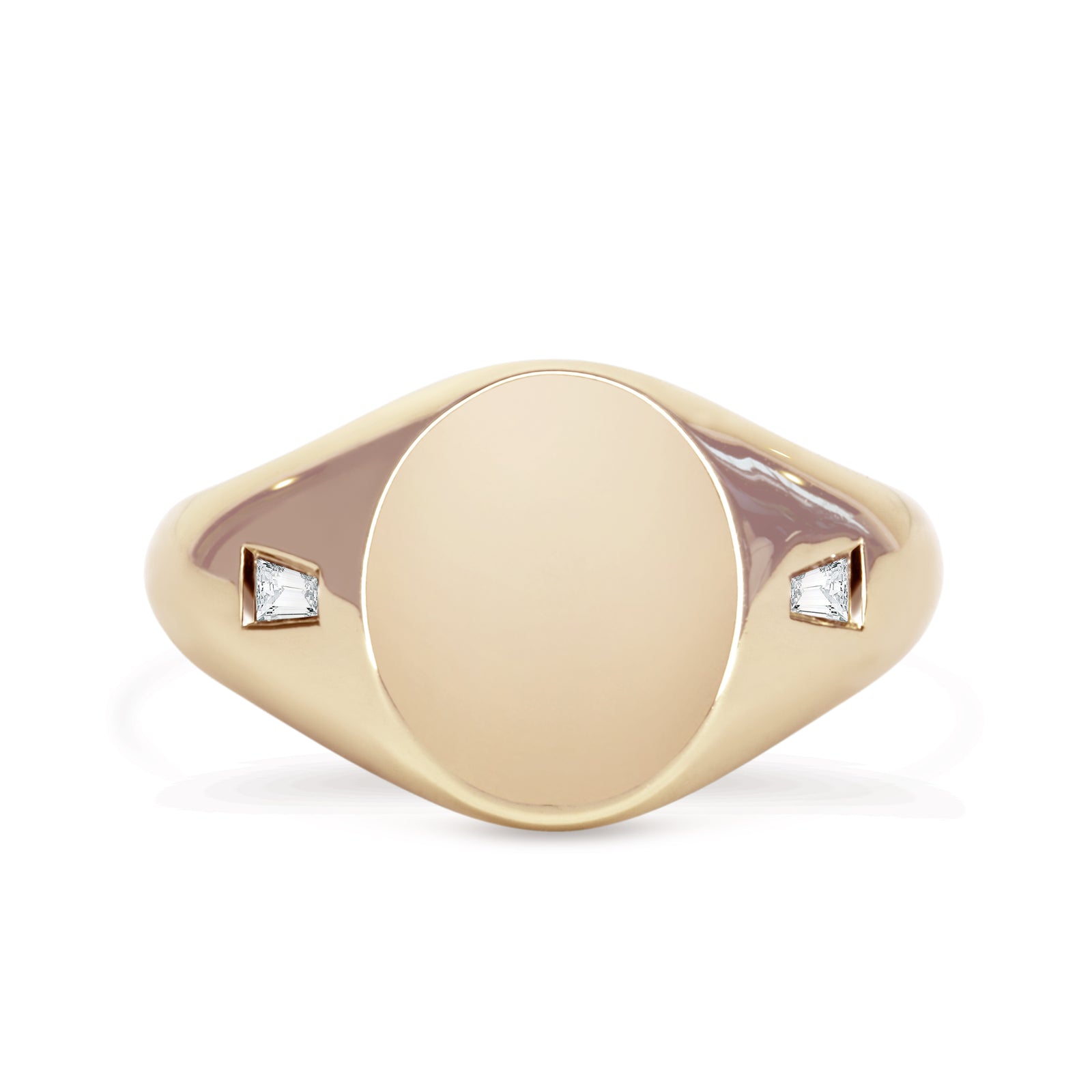 送税込【CRAFTD London】Enamel Virgin Mary Signet Ring☆(2色) Enamel Virgin Mary Signet Ring (Gold)